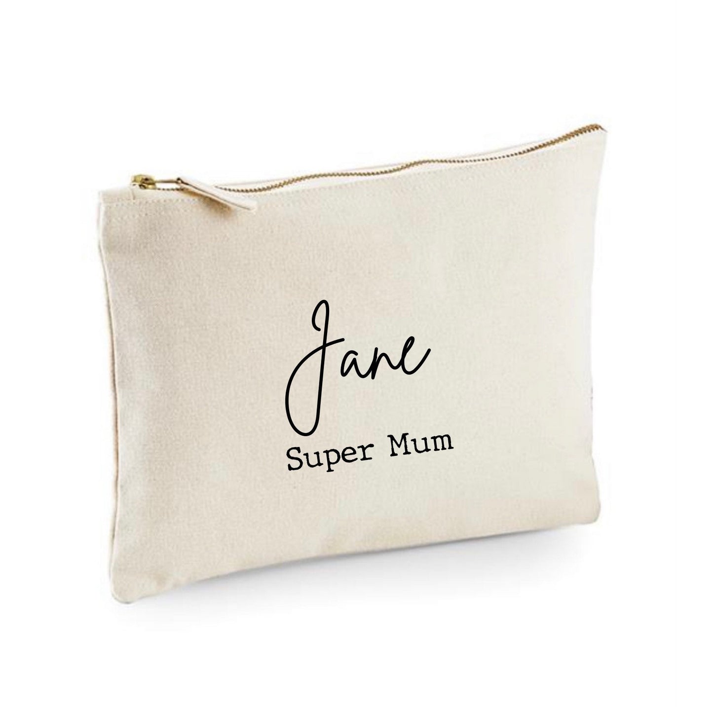 Super Mum pouch, Personalised christmas or birthday gift for mums, new mumma gift,small gifts for mums