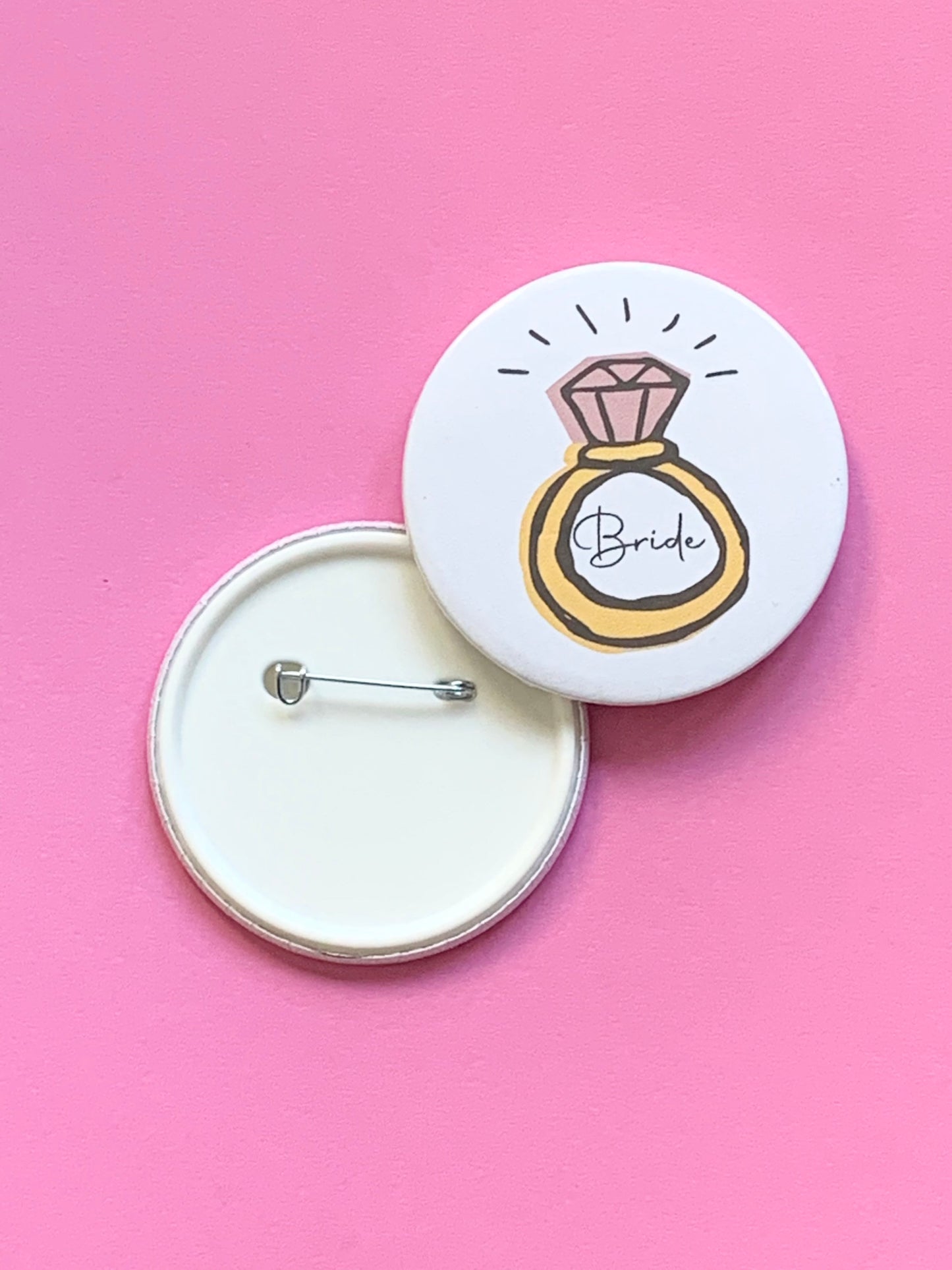 Bridesmaid badge, bride tribe badges, hen party pins, bridesmaid proposal gifts, bride badge, wedding badges, hen weekend badge, bridesmaids