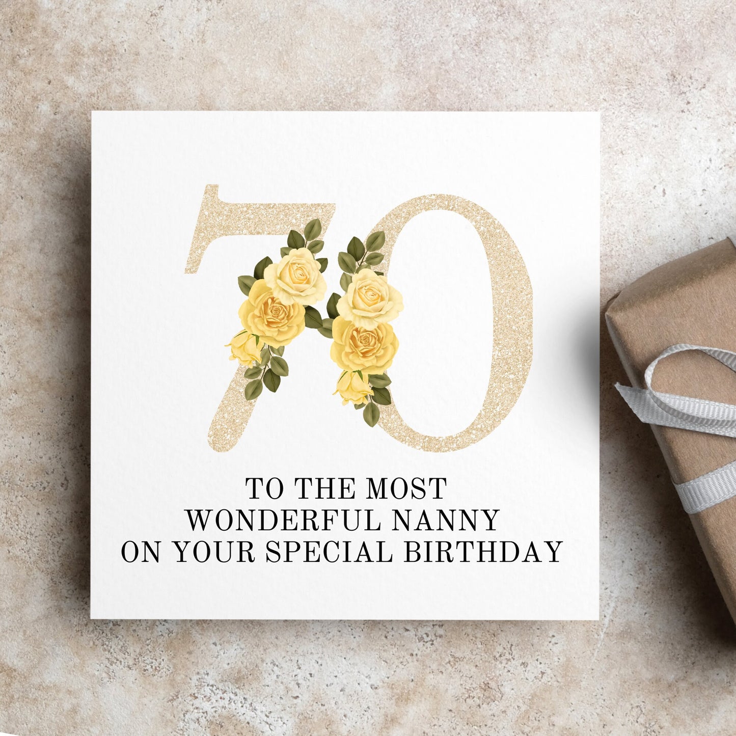 70th birthday card | Grandma big birthday | seventieth birthday card | mum 70, Nanny, nanna, nonna birthday cards